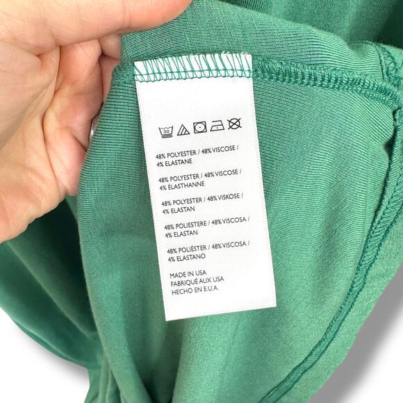 Free People Beach NWT Aubre Mermaid Green Open Low Back Essential Maxi Dress - Picture 8 of 8